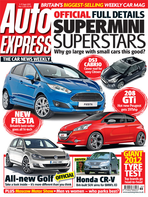 Auto express tyre test 2012 Auto express tyre test 2012