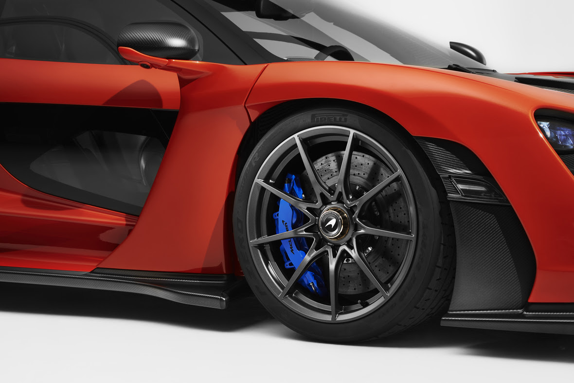 Pirelli have made custom tyres for the McLaren Senna P15