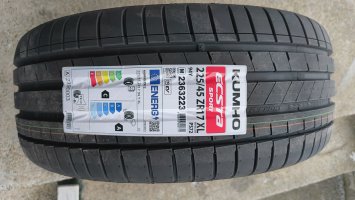 Kumho Ecsta Sport S PS72: kullanıcı fotoğrafı