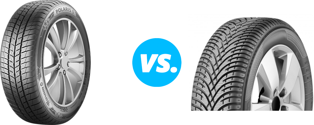 Barum Polaris 5 vs BFGoodrich gForce Winter 2