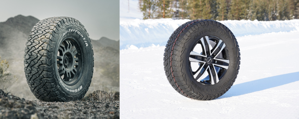 BFGoodrich All Terrain TA KO3 vs Nokian Outpost nAT