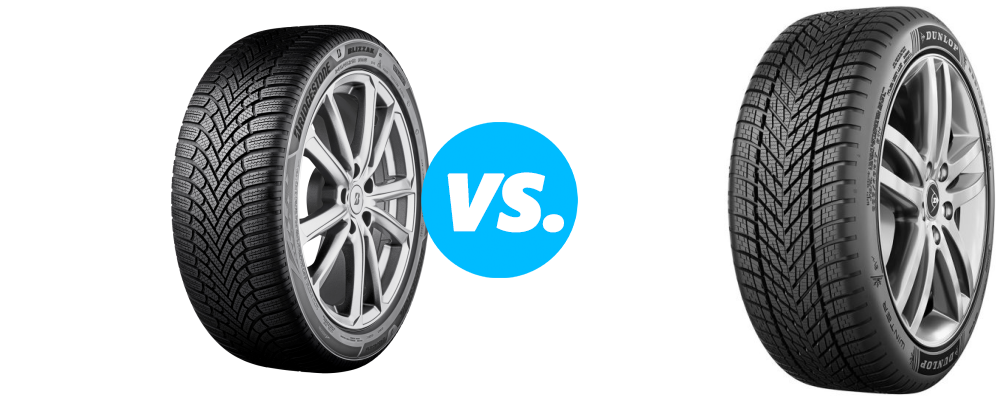 Dunlop Winter mot Bridgestone Blizzak 6