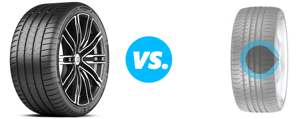 Potenza-Sport-Evo VS Powerproof-2 Potenza-Sport-Evo VS Powerproof-2