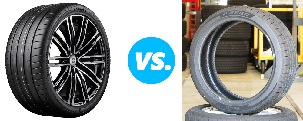 Bridgestone Potenza Sport vs Pirelli P Zero PZ5
