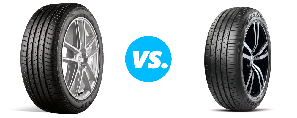 Bridgestone Turanza T005 vs Falken ZIEX ZE310 EcoRun