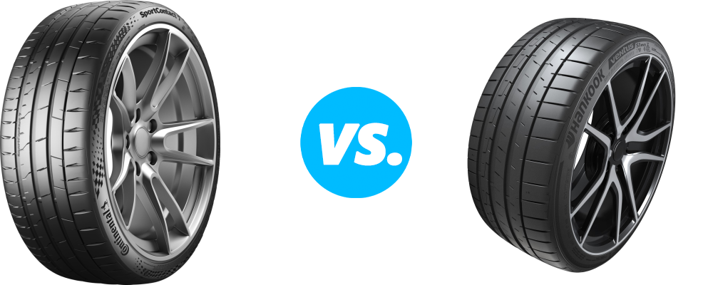 Hankook Ventus S1 Evo Z K129 vs Continental SportContact 7