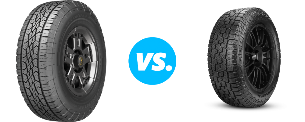 Continental TerrainContact AT vs Pirelli Scorpion All Terrain Plus