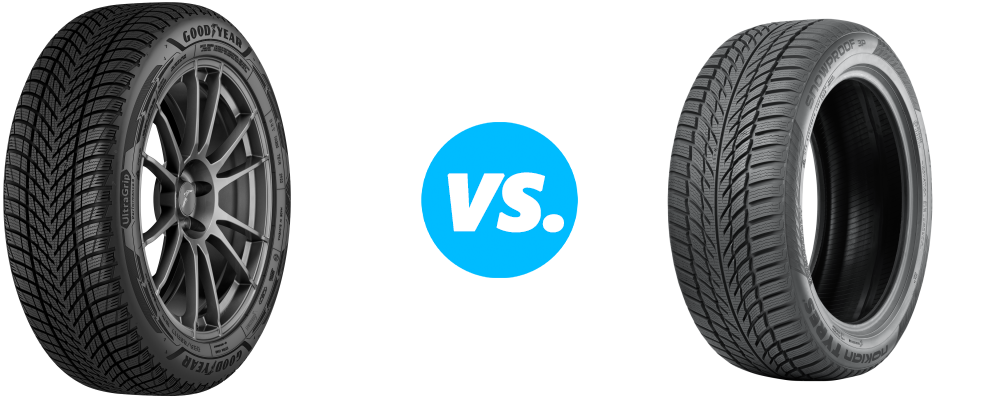 Nokian Snowproof 3P vs Goodyear UltraGrip Performance 3