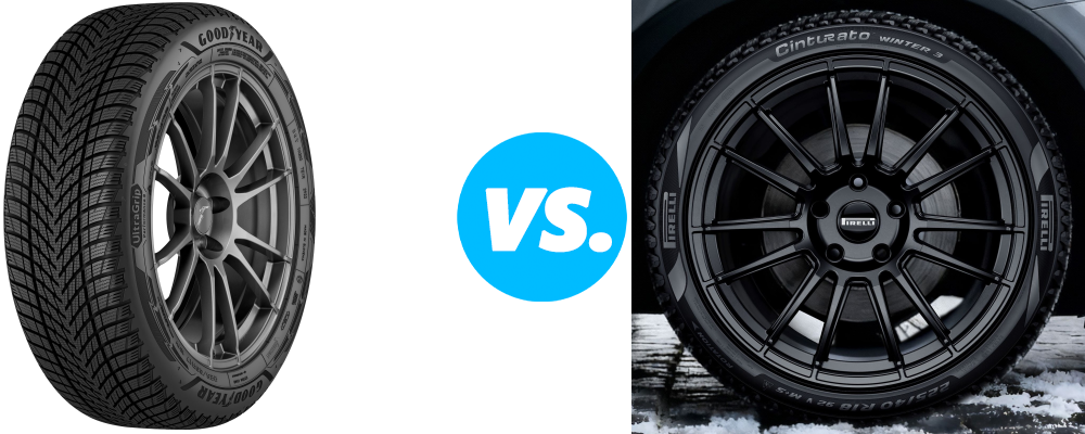 Pirelli Cinturato Winter 3 vs Goodyear UltraGrip Performance 3