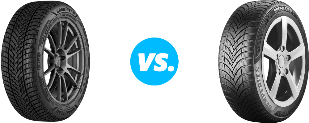 Goodyear UltraGrip Performance 3 vs Semperit Speed Grip 5