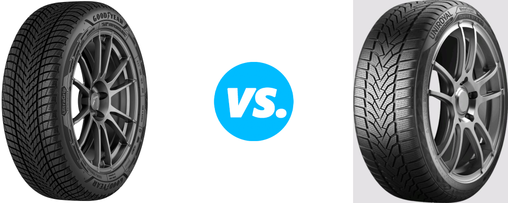 Goodyear UltraGrip Performance 3 vs Uniroyal WinterExpert