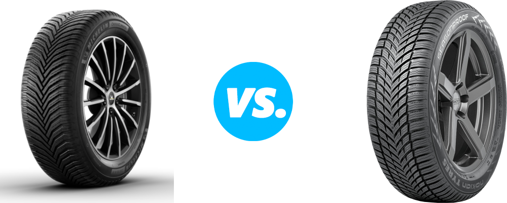 Nokian SeasonProof vs Michelin CrossClimate 2