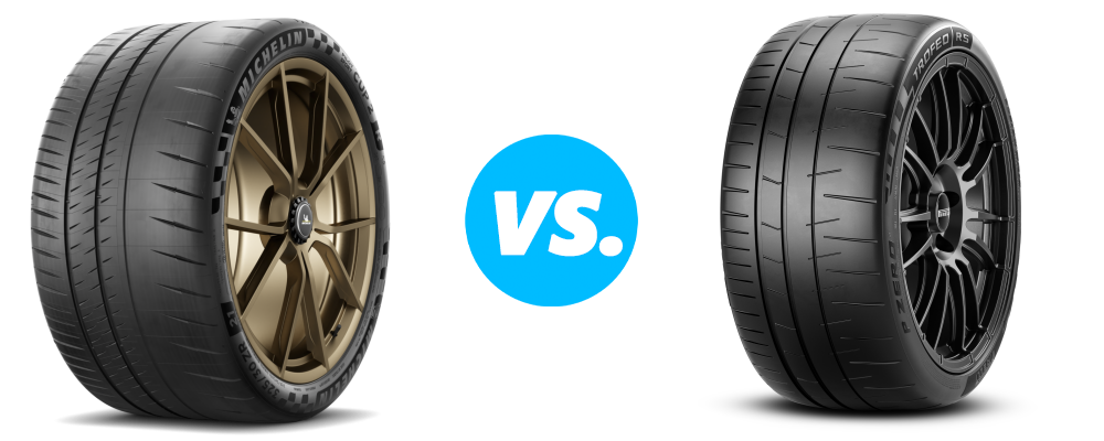 Pilot-Sport-Cup-2-R VS P-Zero-Trofeo-RS Pilot-Sport-Cup-2-R VS P-Zero-Trofeo-RS