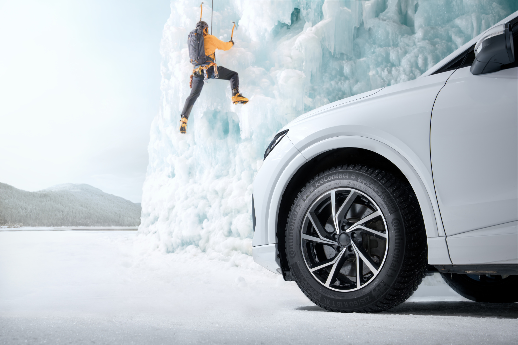 Continental IceContact 8 fitted to an SUV