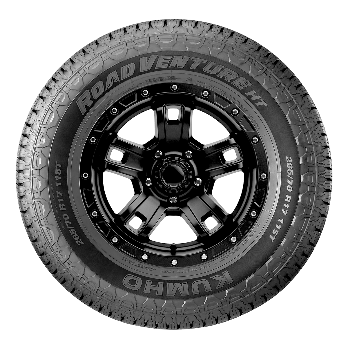 Kumho Road Venture HT tyre face view