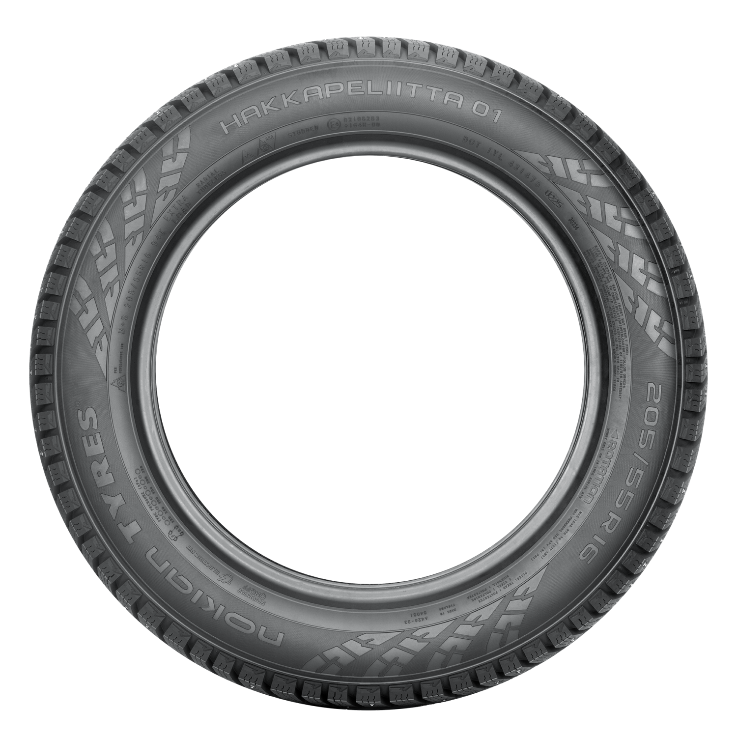 Nokian Hakkapeliitta 01 sidewall