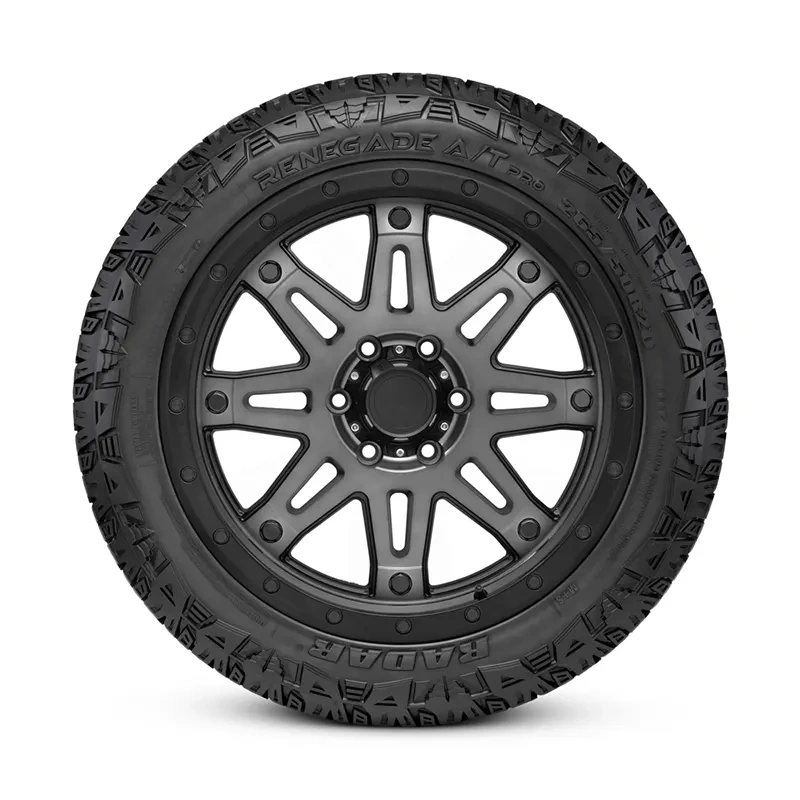 Radar Renegade A/T Pro rattle side tread view