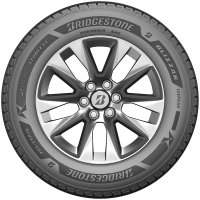 Bridgestone Blizzak IcePeak winter tyre, side view