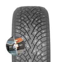 Nokian Hakkapeliitta 01 stud ON and OFF modes