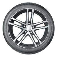 Nokian Powerproof E mounted on a wheel